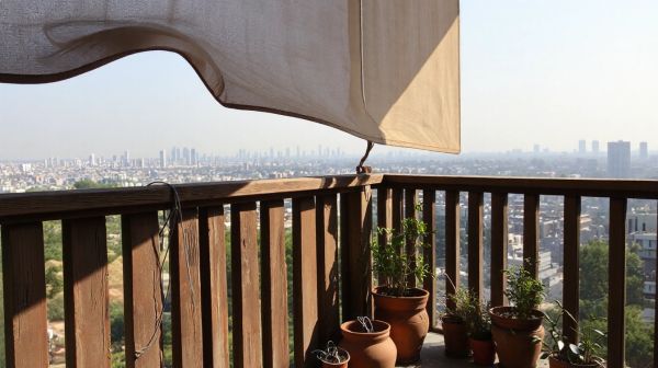 Câble contre panneau plein : optimisez votre terrasse au vent