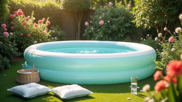 Créer un espace bien-être accessible avec un spa gonflable pas cher