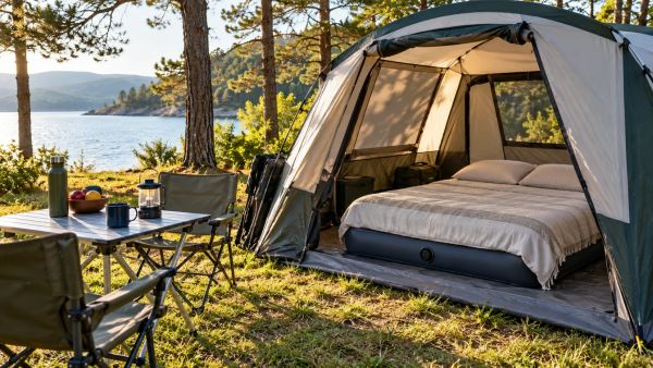 Découvrez les avantages d'un matelas gonflable pratique et cosy